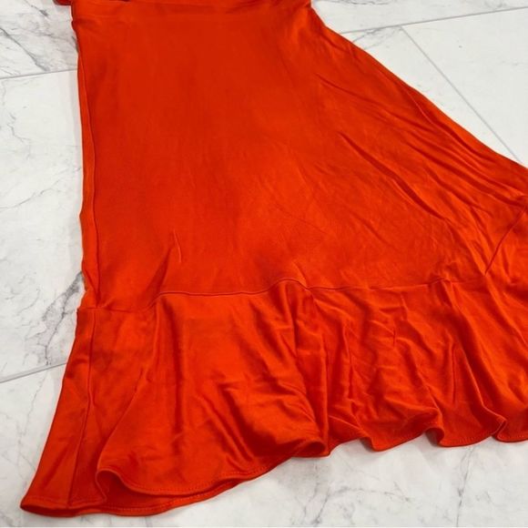 NWT BCBG Maxazria asymmetrical strap side cut-out dress - Picture 5 of 5